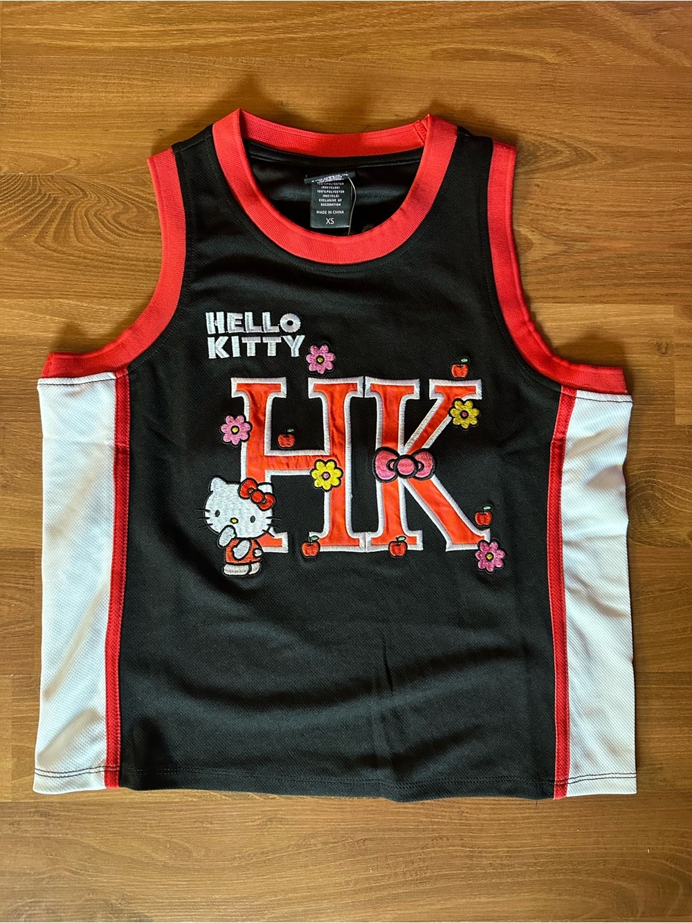 Sanrio Hello Kitty Floral Women's Basketball Jersey